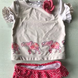 Janie & Jack two piece swimsuit